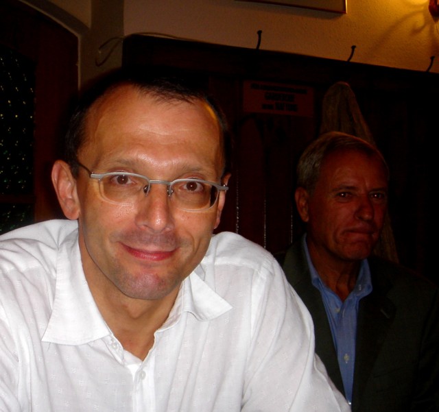 Karl & Sigi (Sigi ist der im Hintergrund; Mann von der Lore)